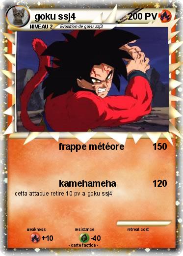 Pokemon goku ssj4