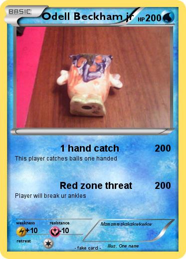Pokemon Odell Beckham jr