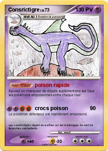 Pokemon Consrictigre