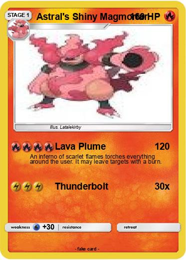 Pokemon Astral's Shiny Magmortar