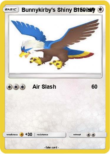 Pokemon Bunnykirby's Shiny Braviary