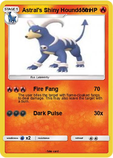Pokemon Astral's Shiny Houndoom