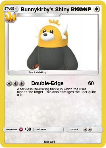 Pokemon Bunnykirby's Shiny Bewear