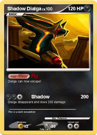 Pokemon Shadow Dialga