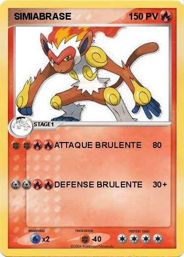 Pokemon SIMIABRASE
