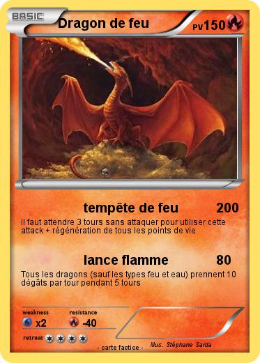 Pokemon Dragon de feu