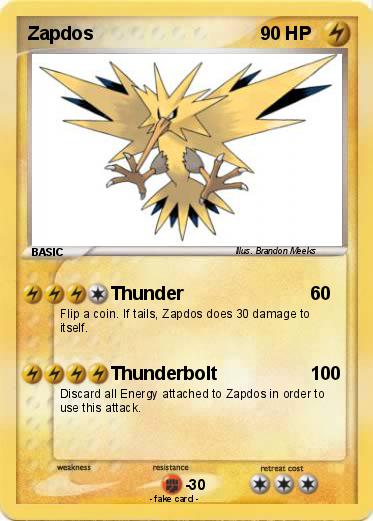 Pokemon Zapdos