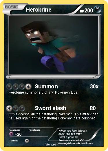 Pokemon Herobrine