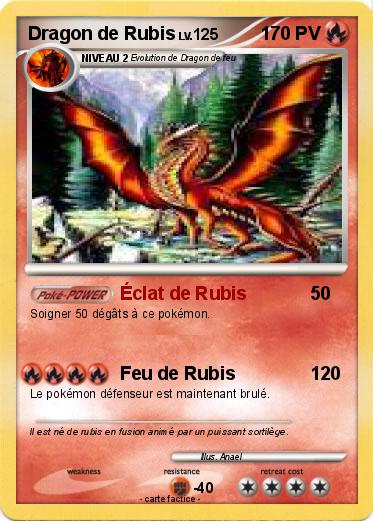 Pokemon Dragon de Rubis