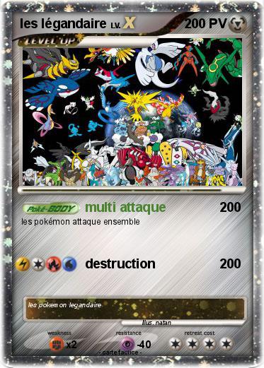 Pokemon les légandaire
