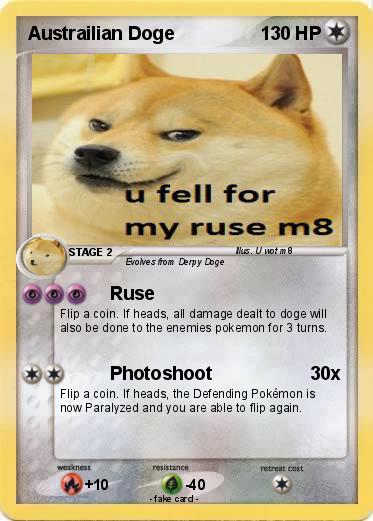 Pokemon Austrailian Doge