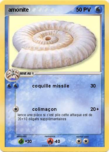 Pokemon amonite