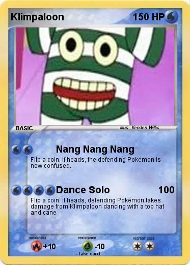 Pokemon Klimpaloon