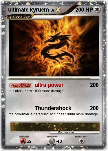 Pokemon ultimate kyruem