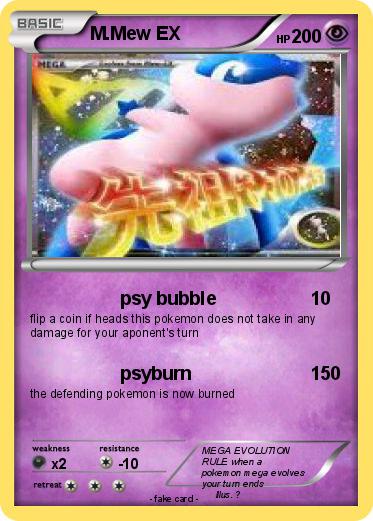 Pokemon M.Mew EX