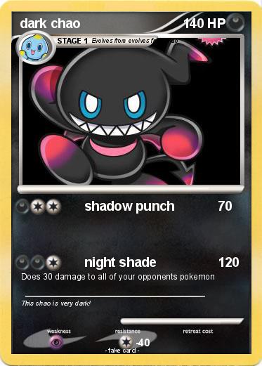 Pokemon dark chao
