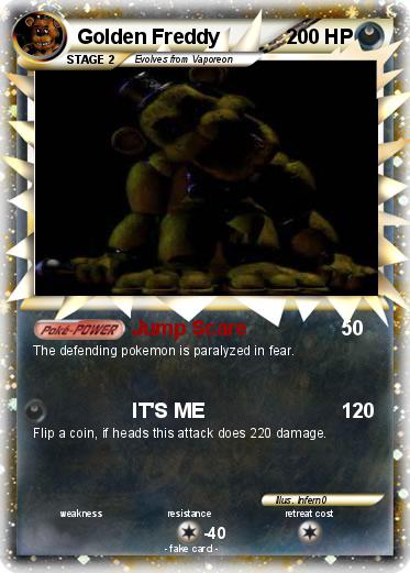 Pokemon Golden Freddy