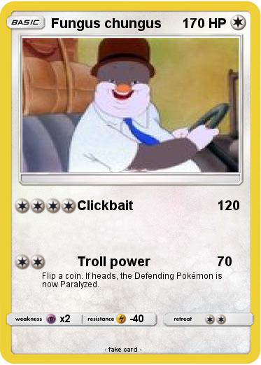 Pokemon Fungus chungus