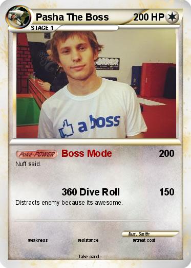 Pokemon Pasha The Boss