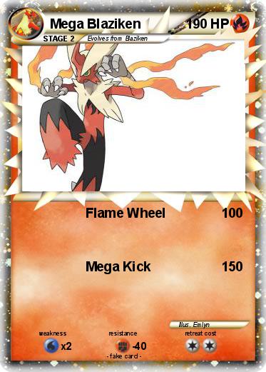 Pokemon Mega Blaziken