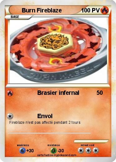 Pokemon Burn Fireblaze