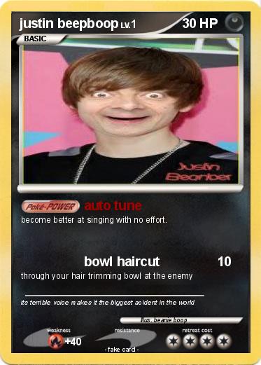 Pokemon justin beepboop