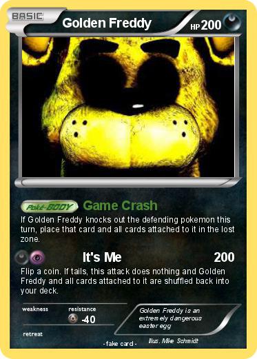 Pokemon Golden Freddy