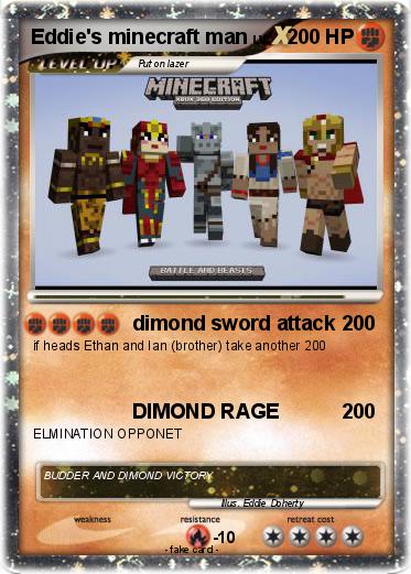 Pokemon Eddie's minecraft man