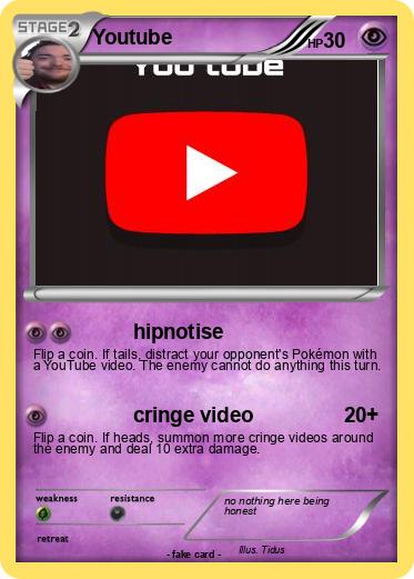 Pokémon Youtube 739 739 - hipnotise - My Pokemon Card