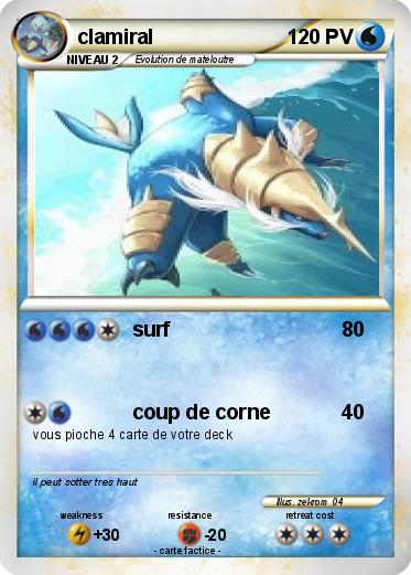 Pokemon clamiral