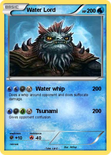 Pokemon Water Lord