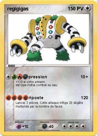 Pokemon regigigas