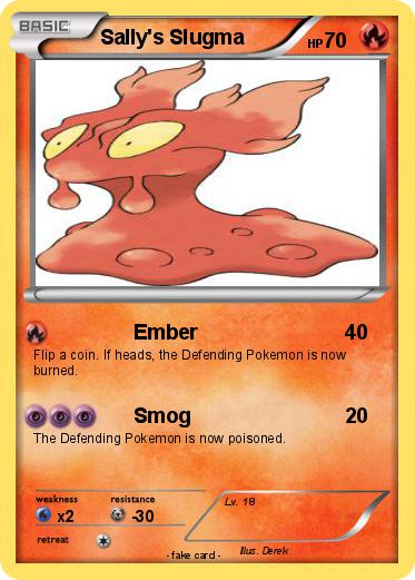 Pokemon Sally's Slugma