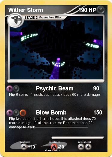 Pokemon Wither Storm