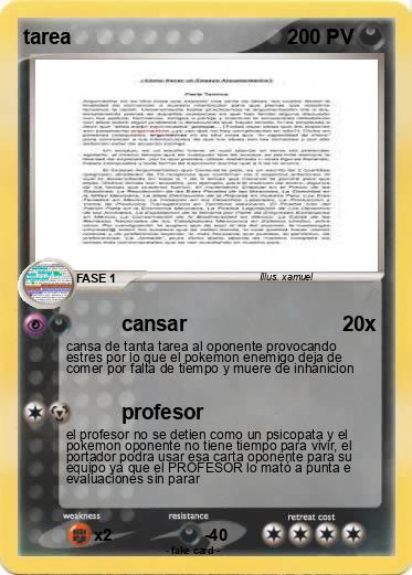 Pokemon tarea