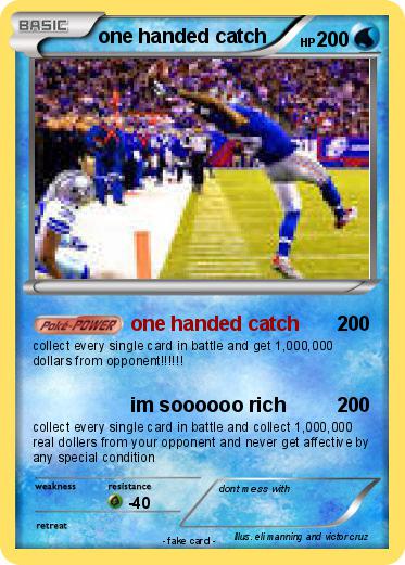 Pokemon one handed catch