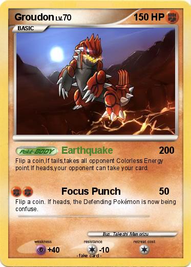 Pokemon Groudon