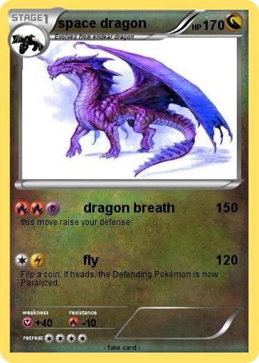 Pokemon space dragon