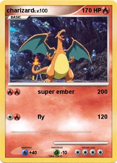 Pokemon charizard