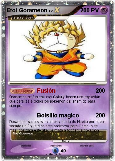 Pokemon Etoi Gorameon