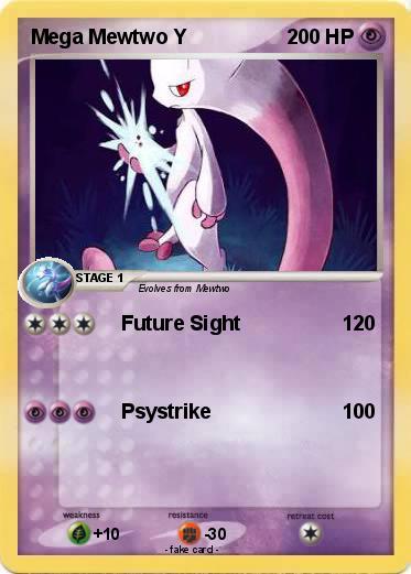 Pokemon Mega Mewtwo Y