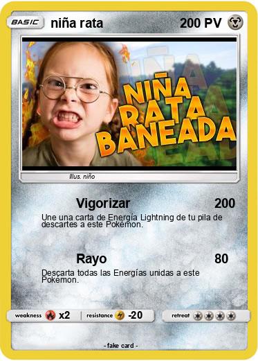 Pokemon niña rata
