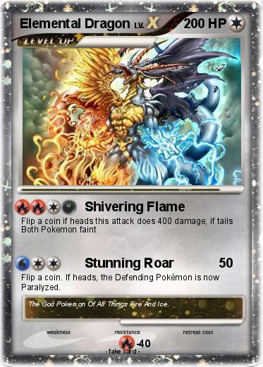 Pokemon Elemental Dragon