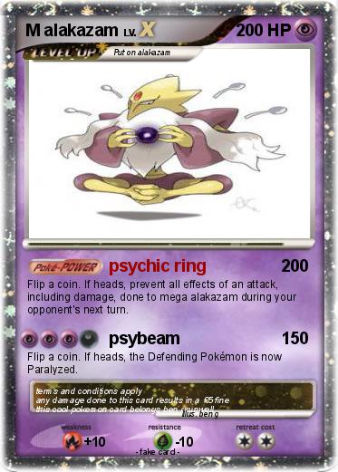 Pokemon M alakazam