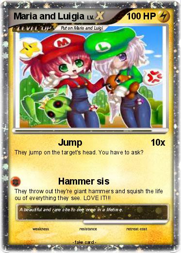 Pokemon Maria and Luigia