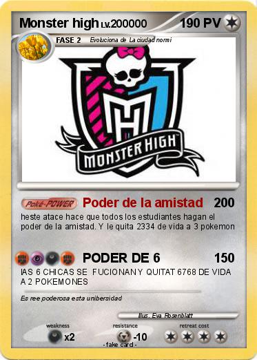 Pokemon Monster high