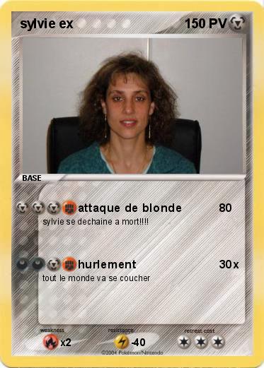 Pokemon sylvie ex