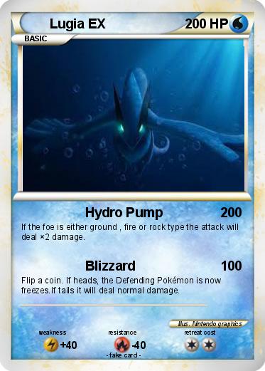 Pokemon Lugia EX