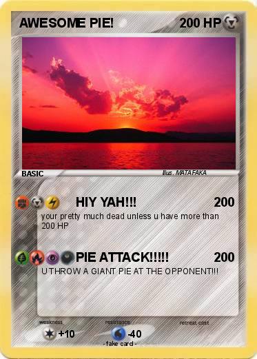 Pokemon AWESOME PIE!