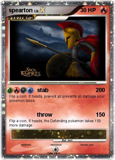 Pokemon spearton
